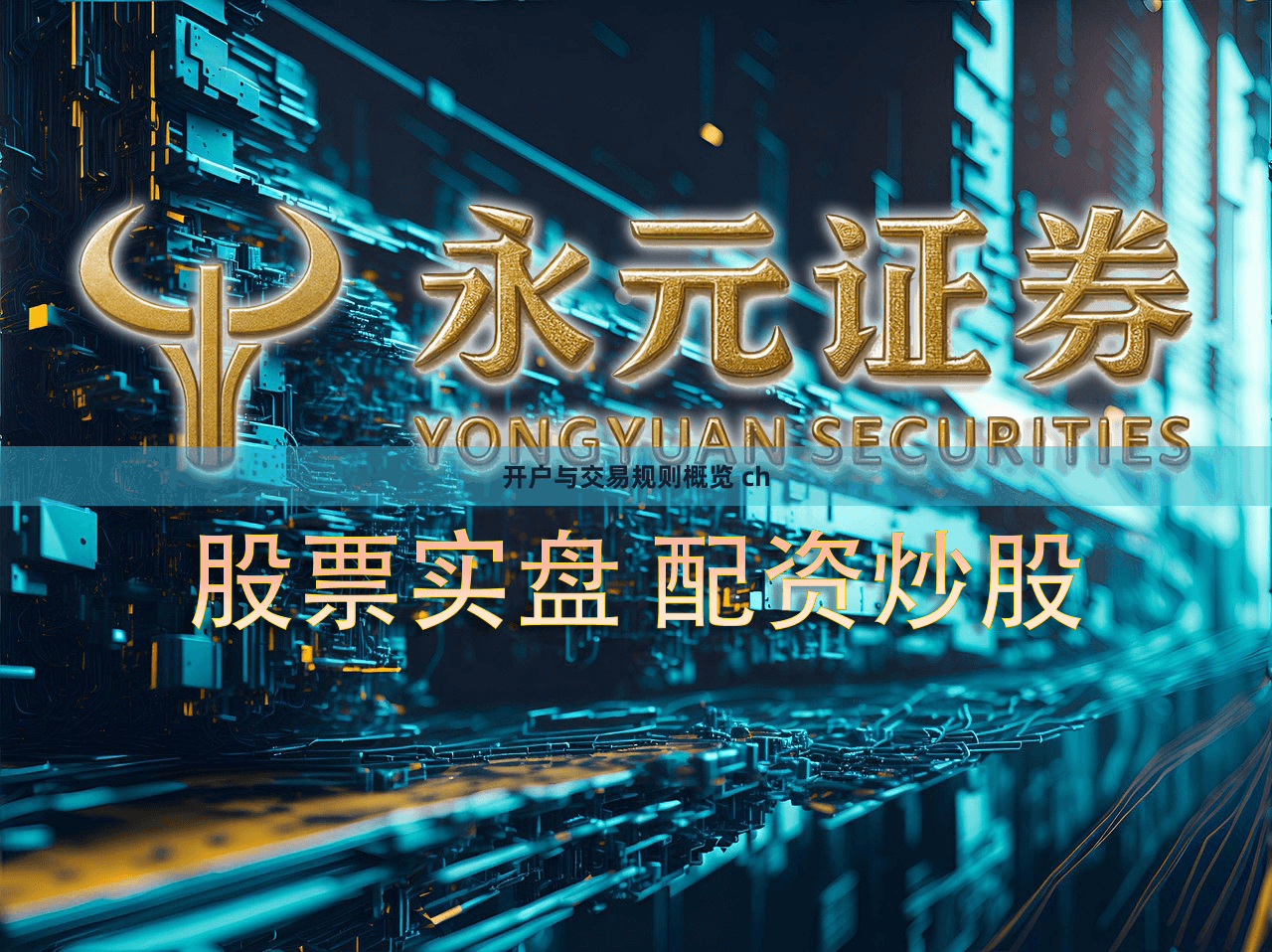 开户与交易规则概览 ch