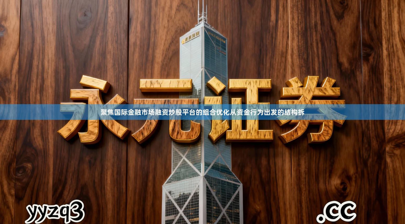 聚焦国际金融市场融资炒股平台的组合优化从资金行为出发的结构拆